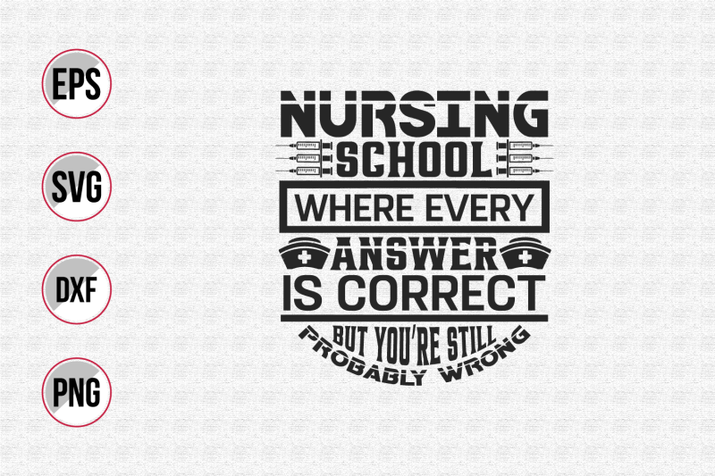 nurse-typographic-slogan-design-vector