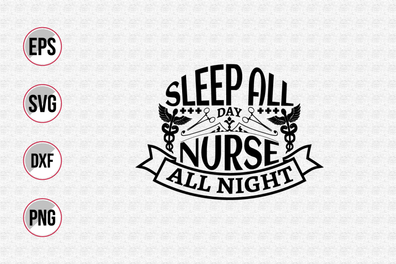 nurse-typographic-slogan-design-vector