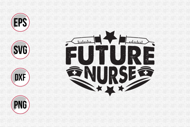 nurse-typographic-slogan-design-vector