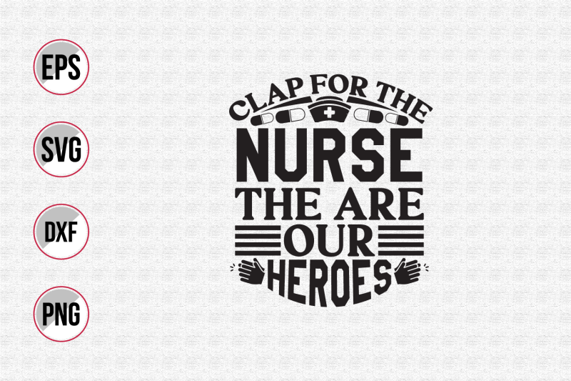 nurse-typographic-slogan-design-vector