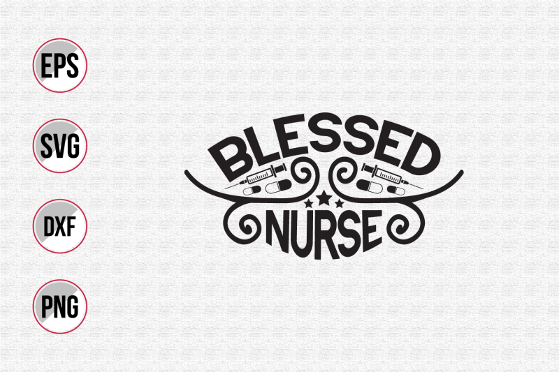 nurse-typographic-slogan-design-vector