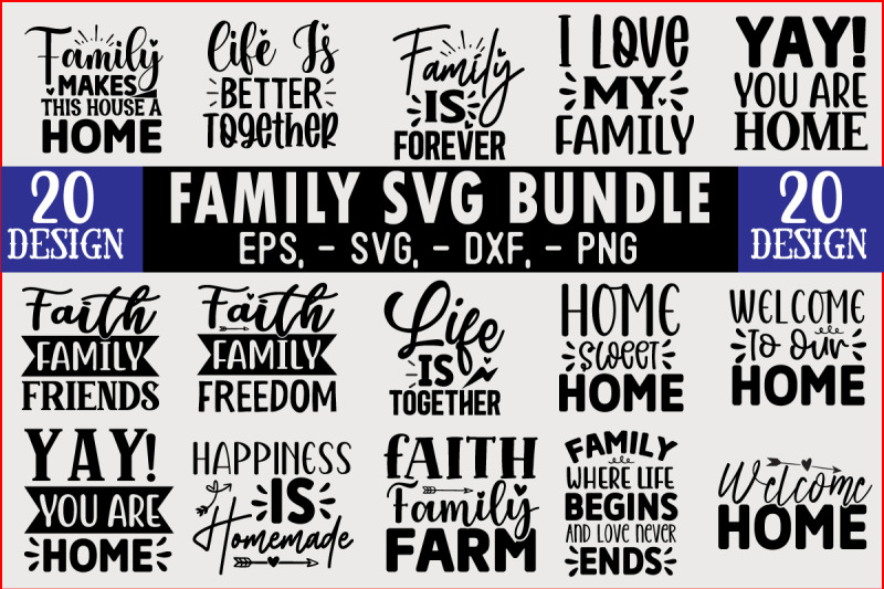 family-svg-t-shirt-design-bundle