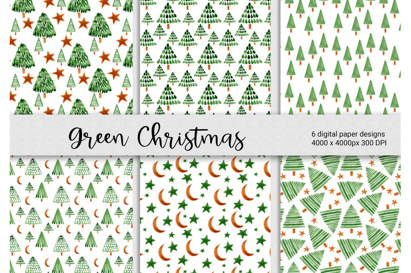 christmas-set-of-6-scandinavian-seamless-patterns-with-christmas-trees