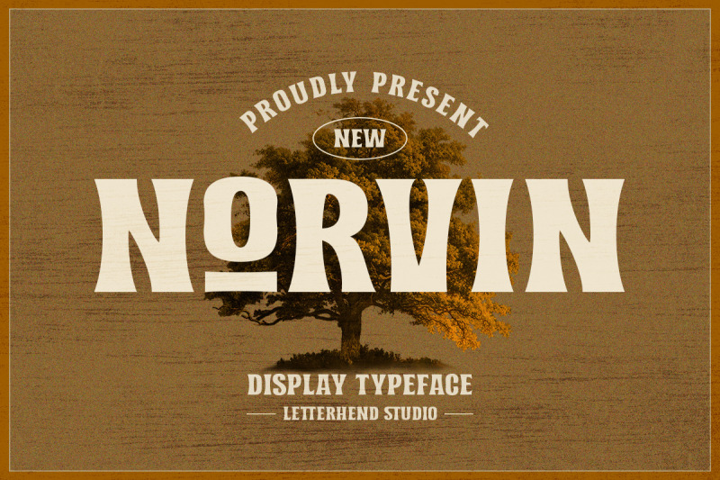 norvin-display-typeface