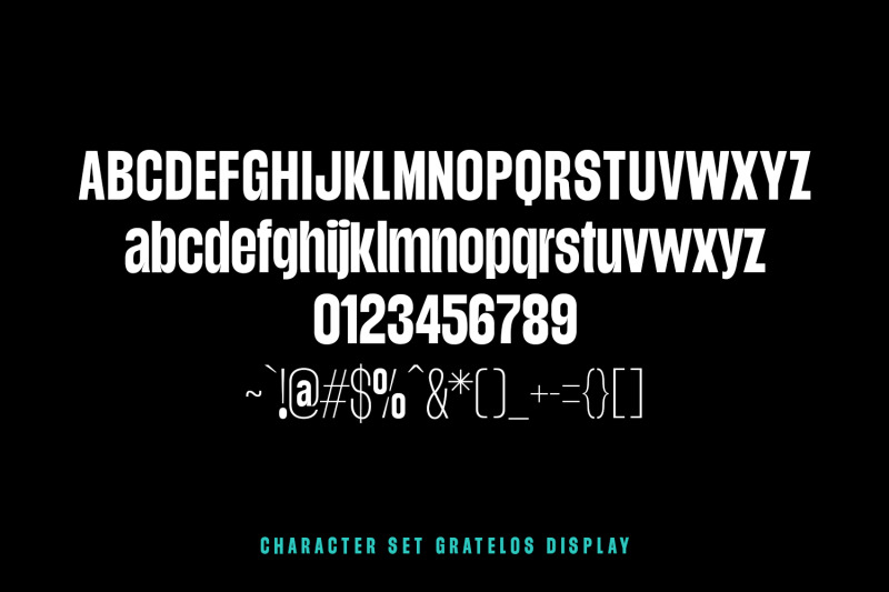 gratelos-condensed-display-font