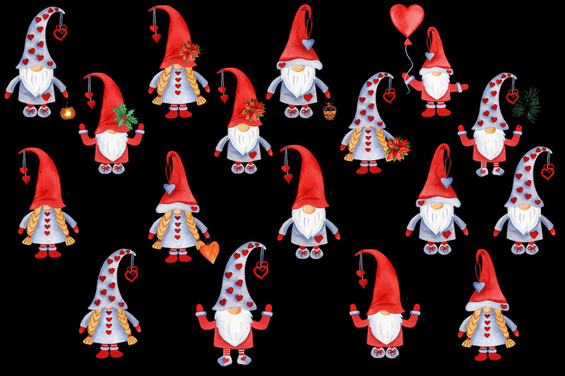 christmas-holly-set-gnomes-clipart