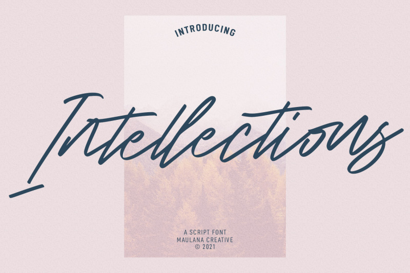 intellections-signature-script-font