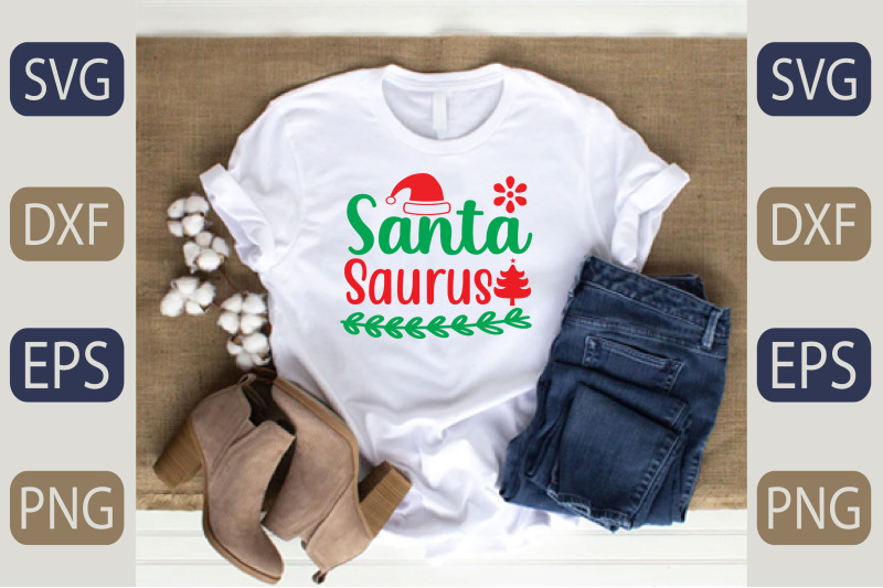 santa-saurus