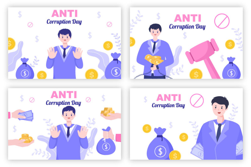 20-anti-corruption-day-flat-design-illustration