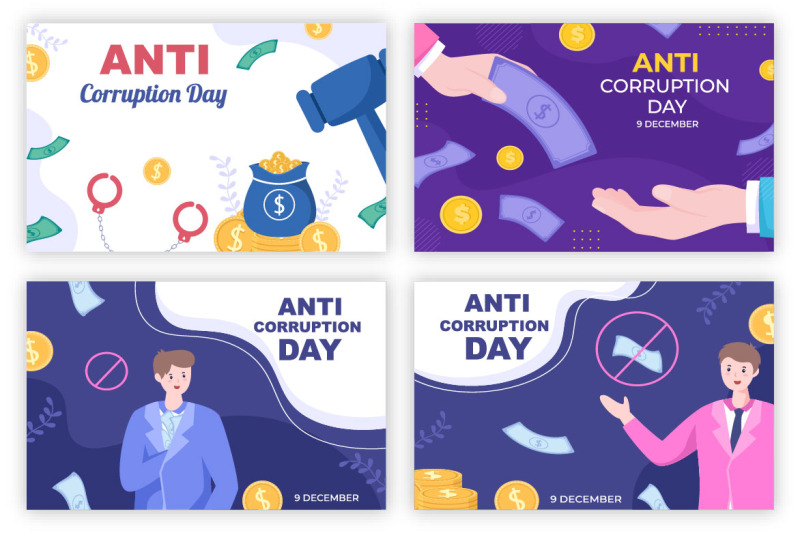 20-anti-corruption-day-flat-design-illustration