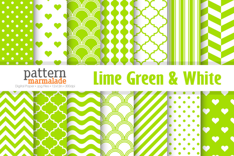 lime-green-amp-white-digital-paper-s1122