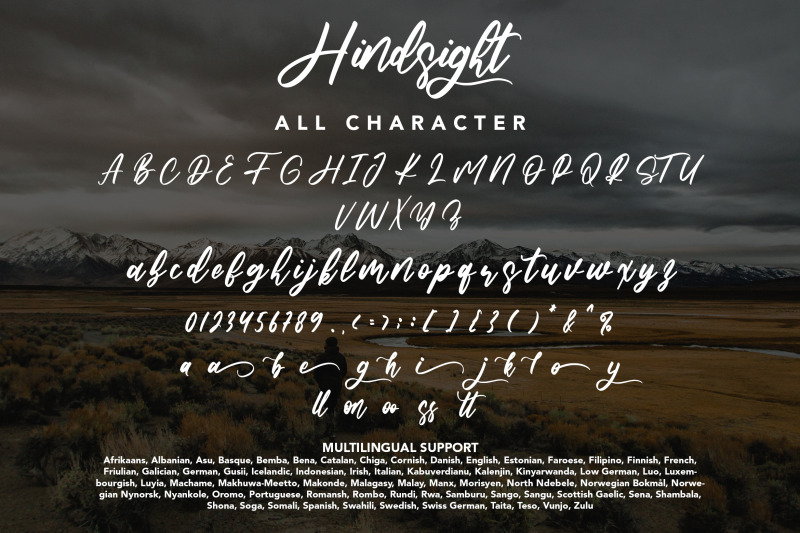 hindsight-modern-script-font