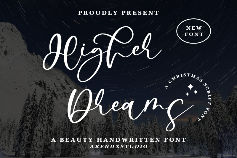 higher-dreams-beauty-handwritten-font