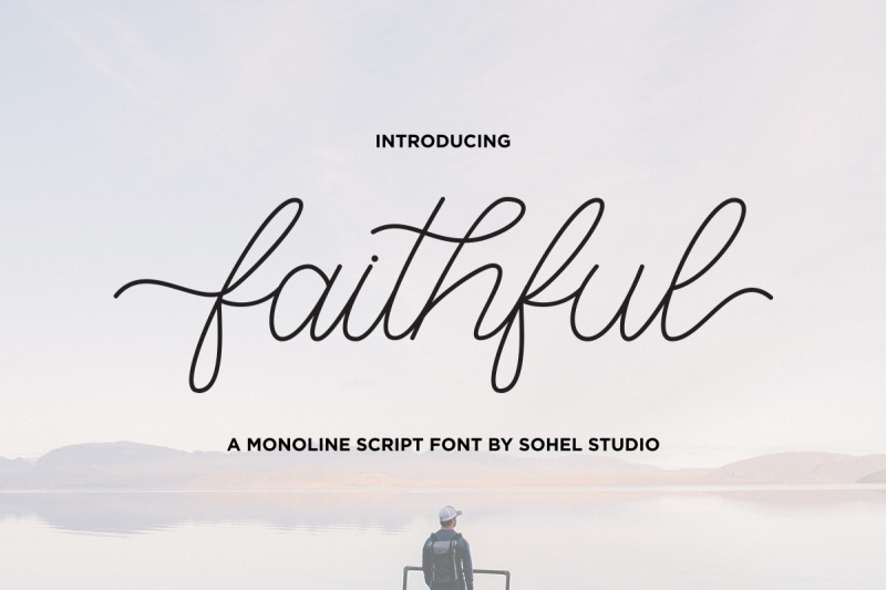 faithful-monoline-script