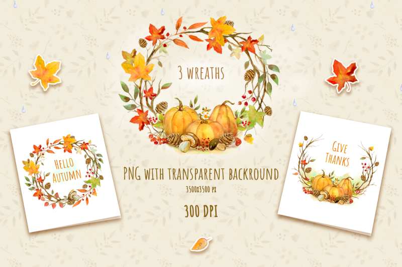 autumn-watercolor-wreaths-and-patterns-300-dpi-png-jpeg