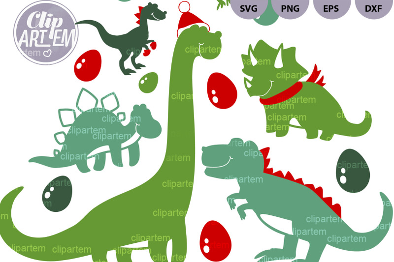 watercolor-dinosaur-christmas-dino-tree-rex-png-file