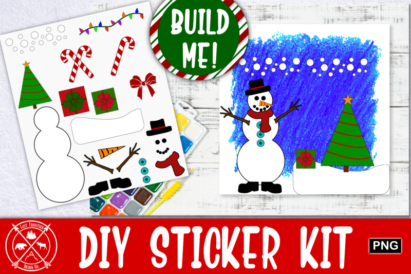 build-a-snowman-sticker-kit-sticker-png-20-png-files-perfect-for