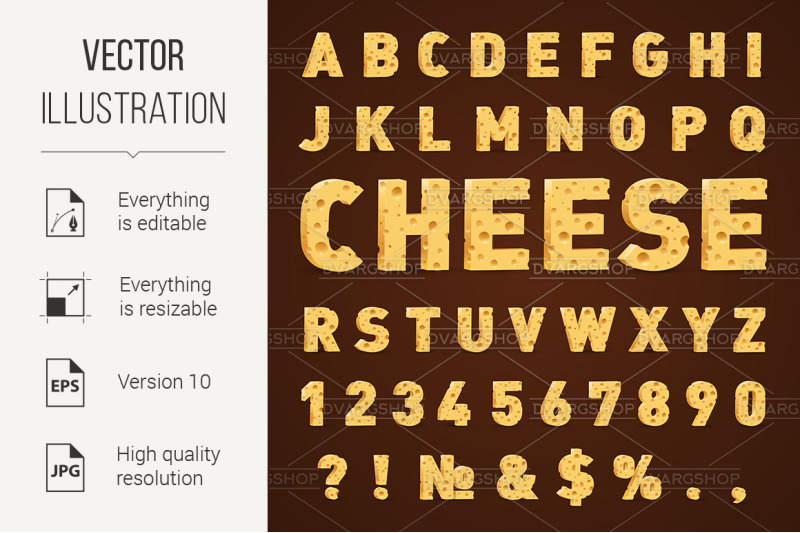 cheese-font