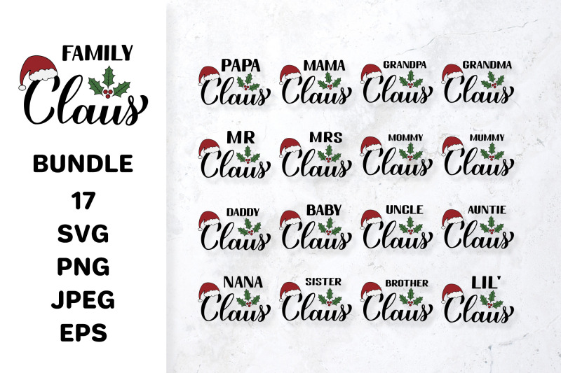 family-santa-claus-christmas-svg-bundle