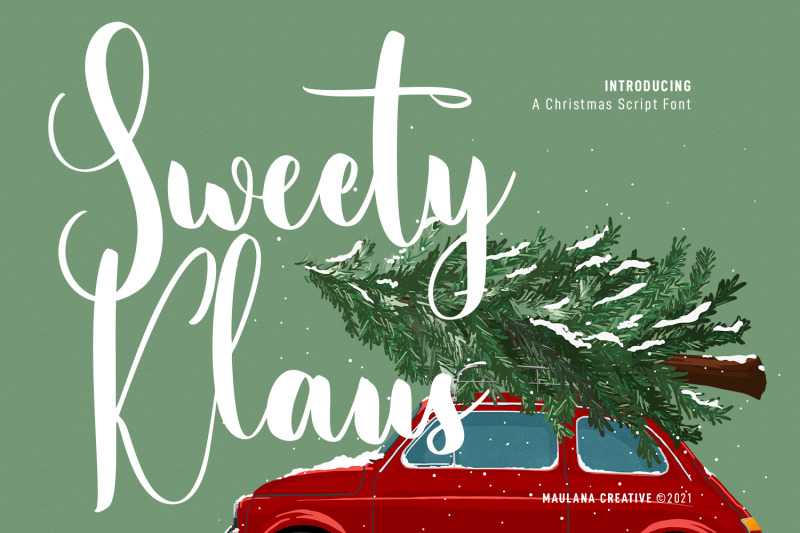 sweety-klaus-script-font