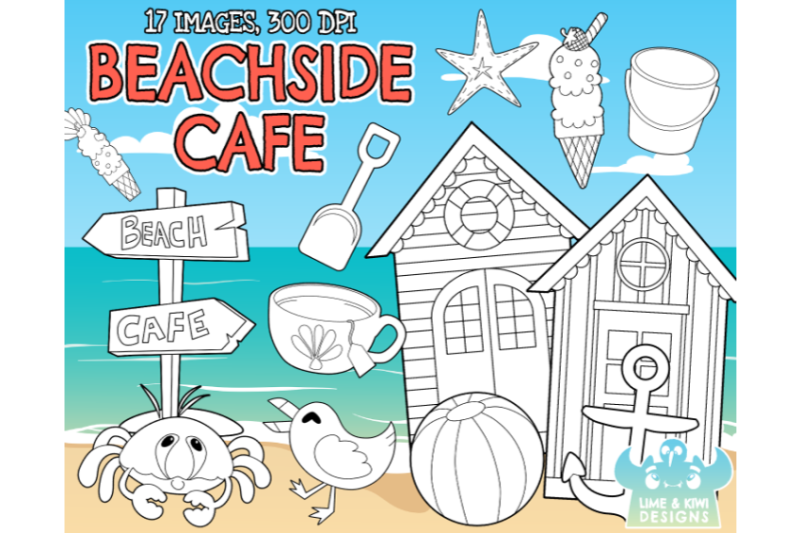 beachside-cafe-digital-stamps-lime-and-kiwi-designs