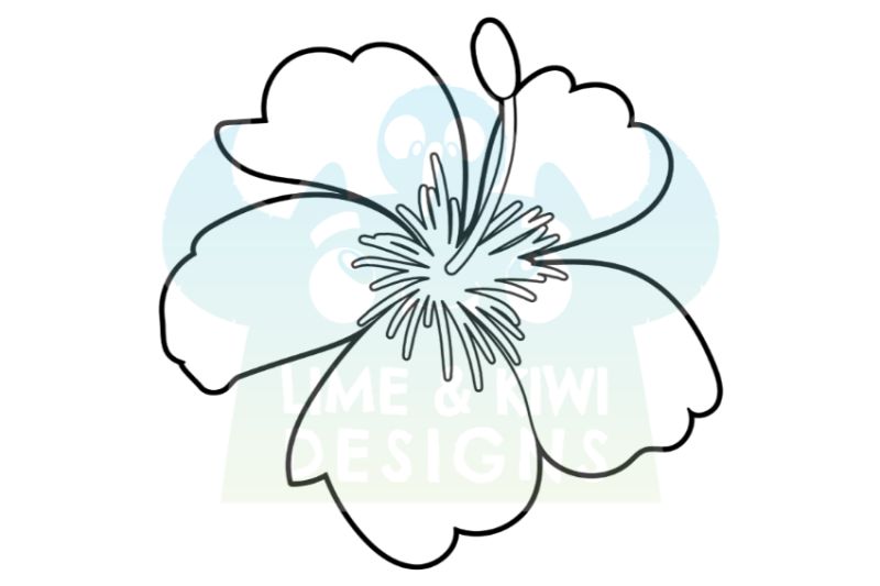 tropical-flowers-digital-stamps-lime-and-kiwi-designs