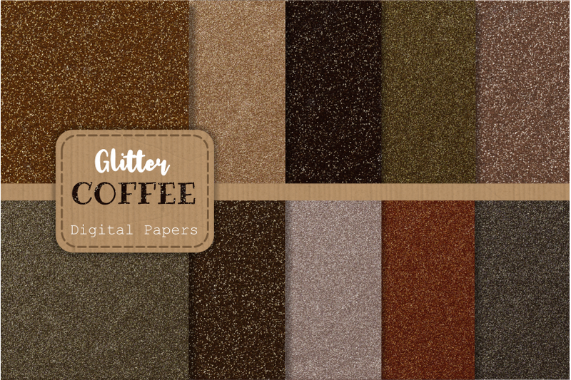 coffee-glitter-glam-luxury-digital-papers