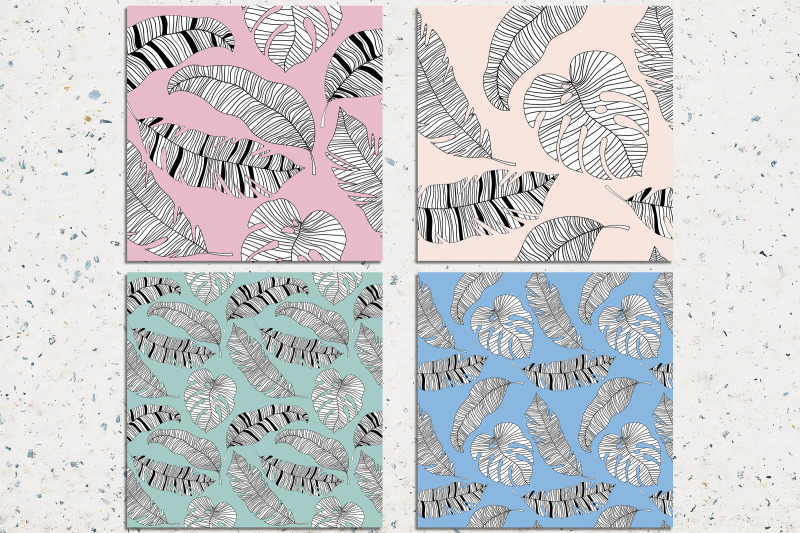 minimal-leaf-seamless-patterns