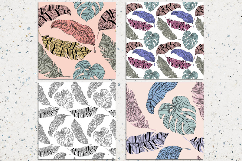 minimal-leaf-seamless-patterns