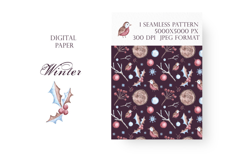 winter-watercolor-digital-paper-seamless-pattern-christmas-new-year