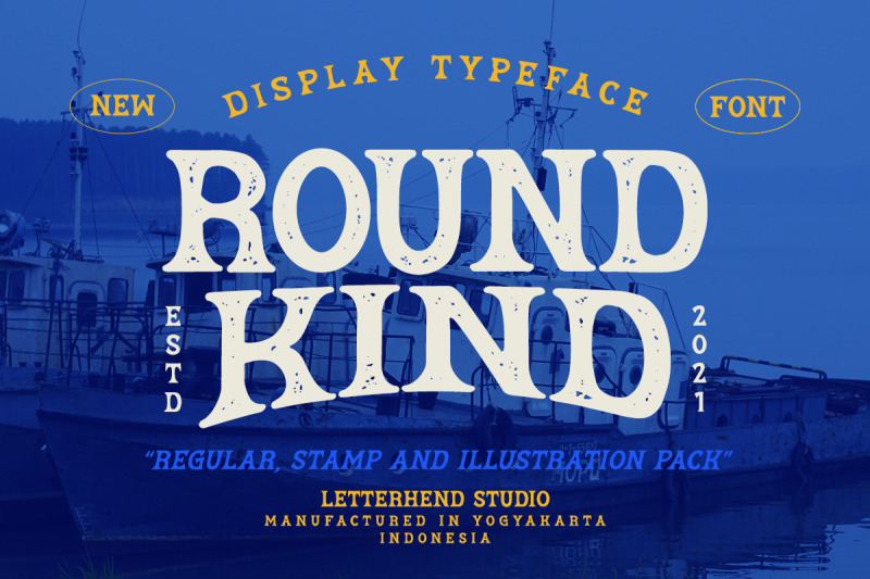 round-kind-display-typeface
