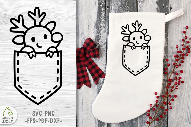 cute-christmas-deer-svg-christmas-stocking-svg-design-pocket-svg-file