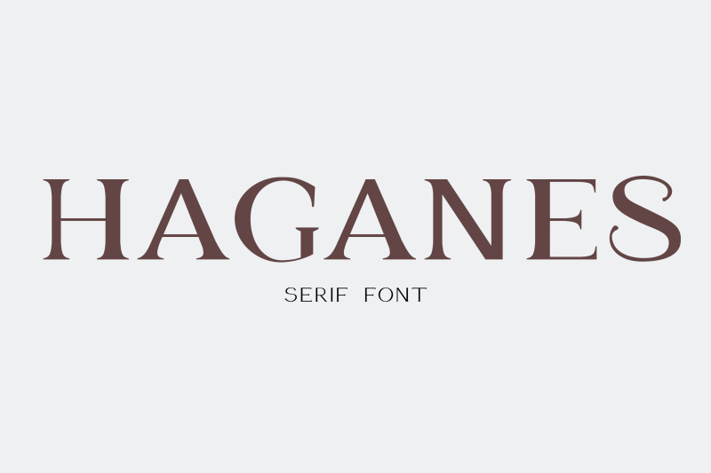 haganes-is-a-modern-serif-font