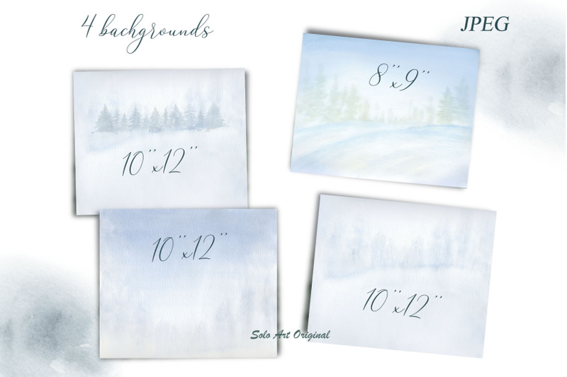 woodland-landscape-spruce-christmas-trees-background-forest-watercolor