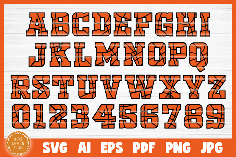 basketball-alphabet-font-svg-clipart