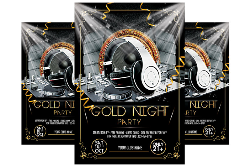 gold-night-dj-party