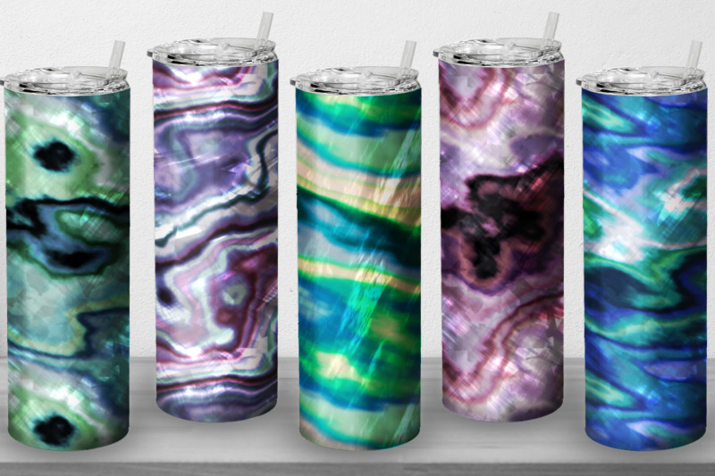 10-tumbler-straight-20-oz-sublimation-nacre-wrap-design