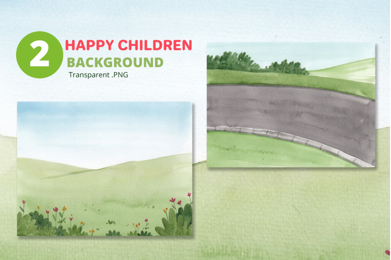 happy-children-watercolor