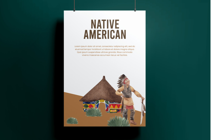 native-americans-watercolor