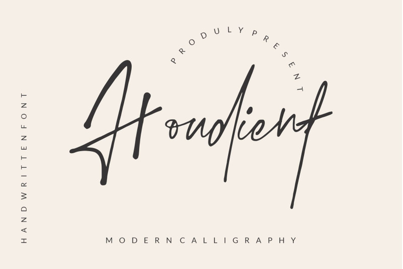 houdient-signature-font