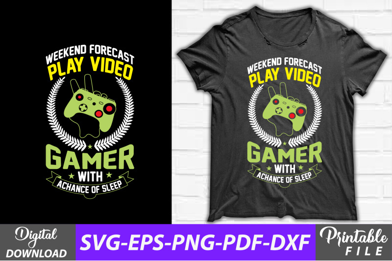 weekend-forecast-gaming-design-video-svg