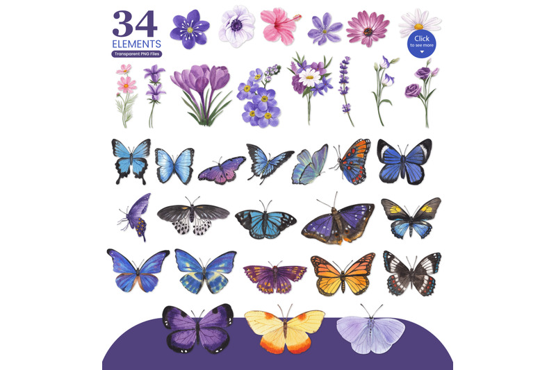 purple-blue-butterfly-watercolor