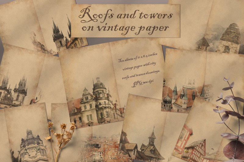 vintage-sheets-quot-roofs-and-towers-quot-digital-album-3