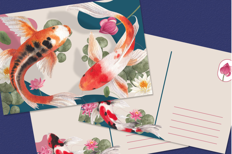 koi-fishes-watercolor-illustration