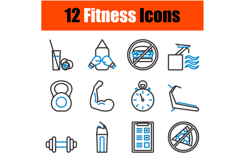 fitness-icon-set