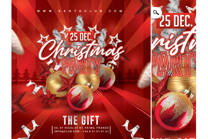 red-christmas-party-flyer