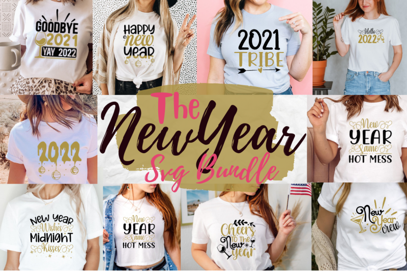 new-year-svg-bundle