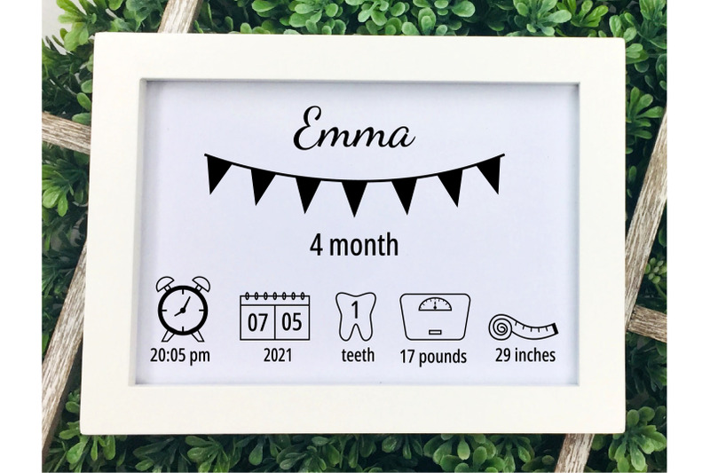 baby-board-announcement-baby-milestone-board-svg-kids-svg