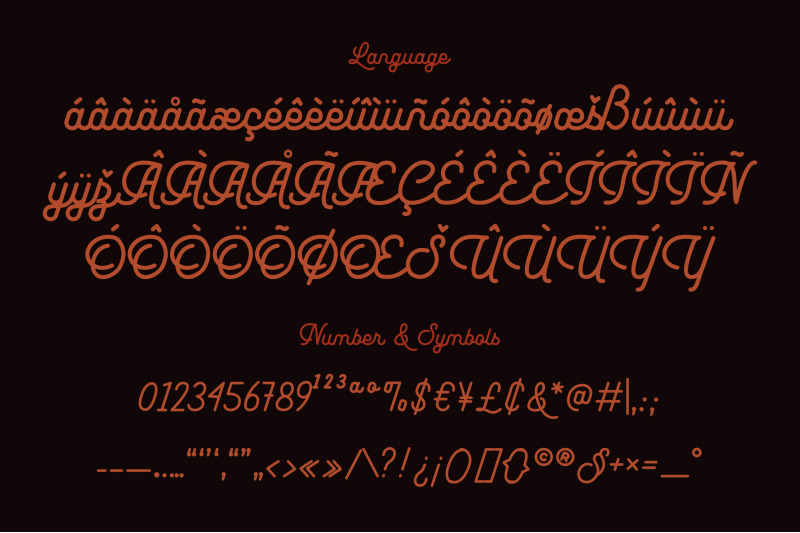 leuthikline-beautiful-monoline-font