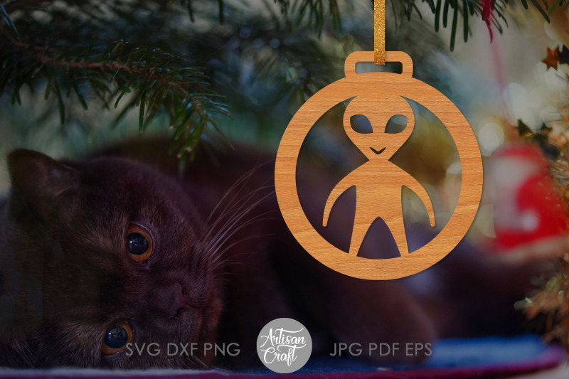 alien-christmas-ornament-svg-for-laser-cutting